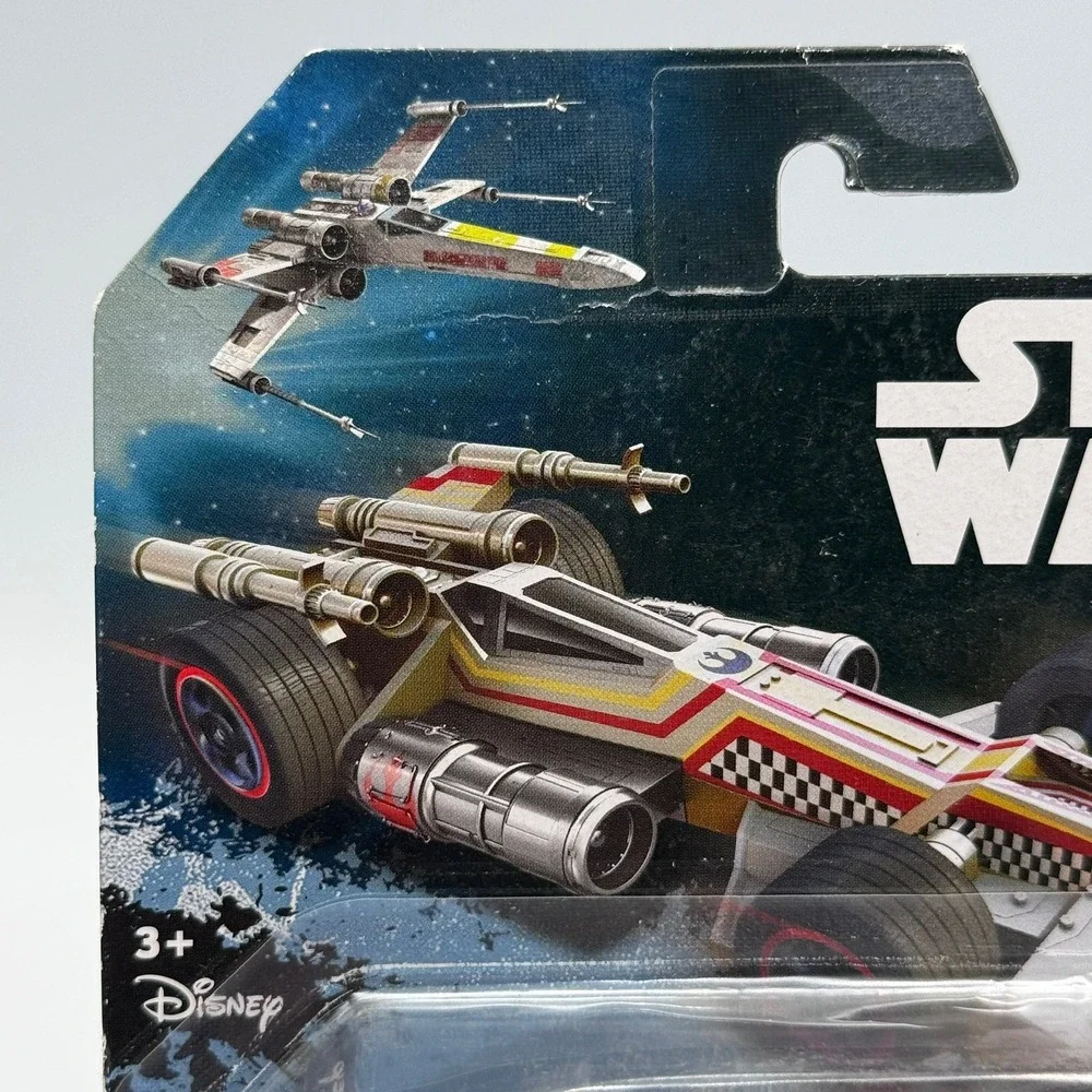 Hot Wheels Star Wars Carships X-Wing Fighter Die-Cast Car White‎ DPV26 New